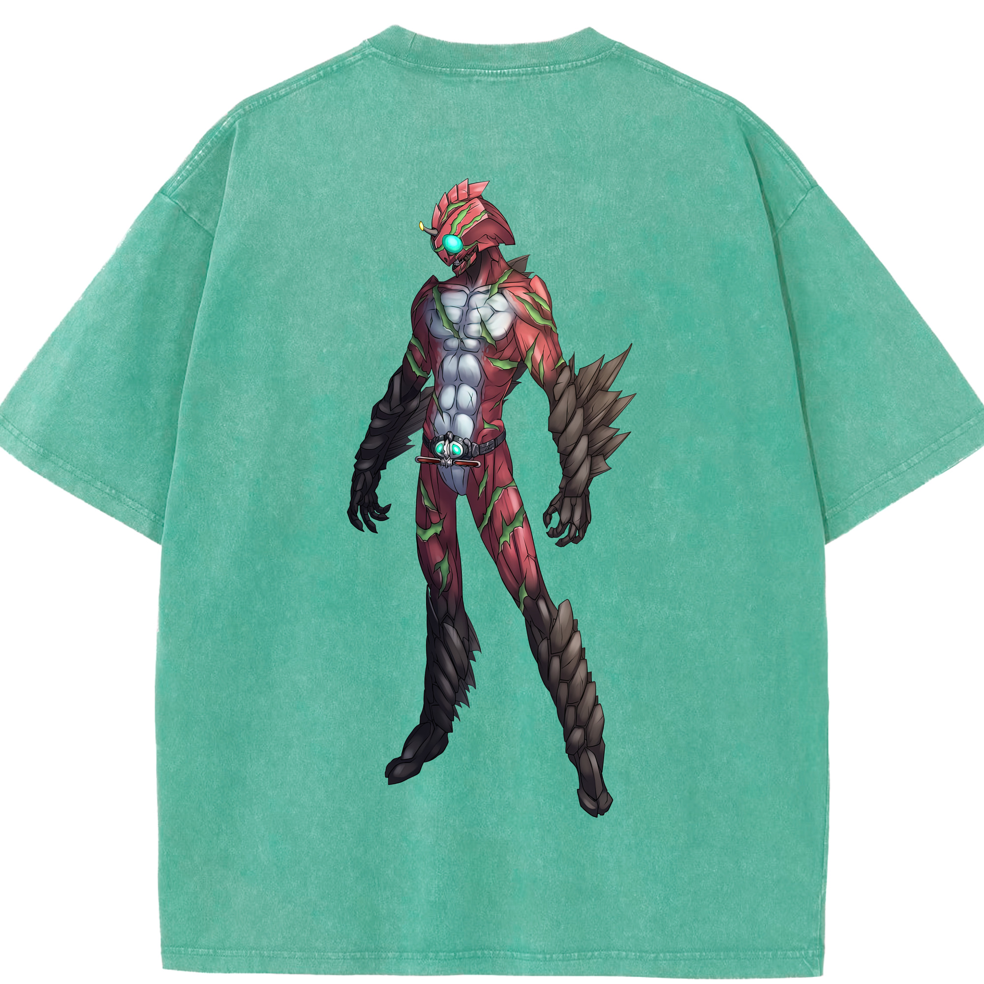 （画像用） ウルトラマン Ultraman 綿100% ヴィンテージ風 半袖Tシャツ（背面プリント）